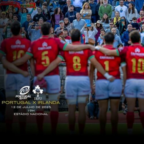 Rugby: Portugal x Irlanda (Jogo Amigável)